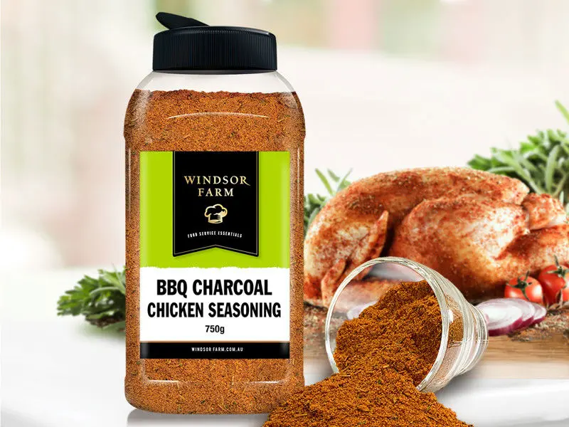 BBQ Charcoal Chicken Jar 750g
