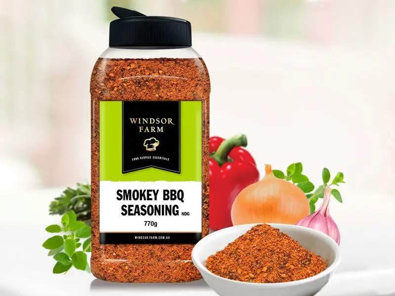 Smokey BBQ Seasoning Jar 770g