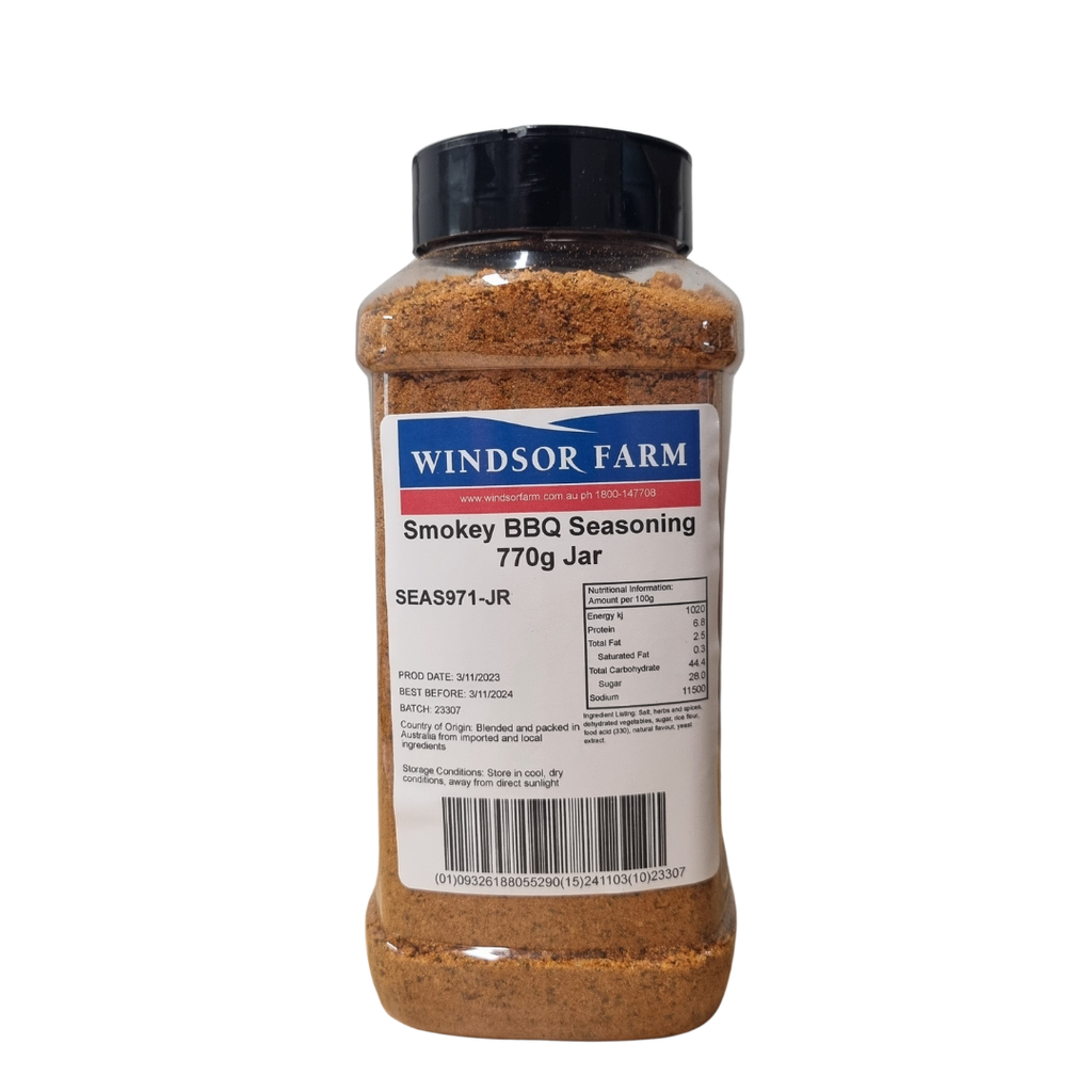 Smokey BBQ Seasoning Jar 780g