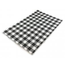 Greaseproof Black Check Medium