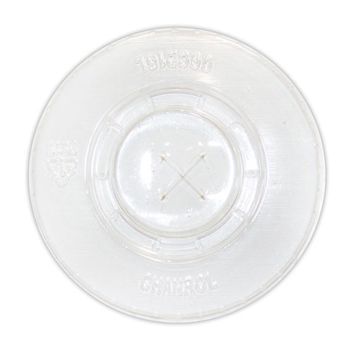 Clear Recyclable Cold Cup Flat Lid 12oz - 20oz