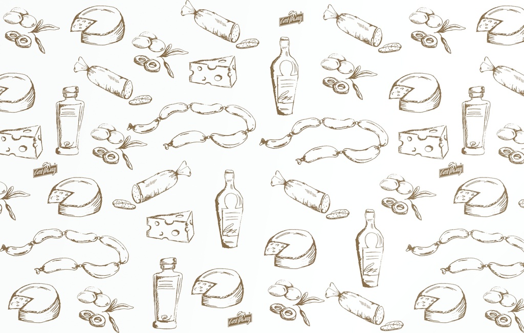 Deli Wrap Printed Large