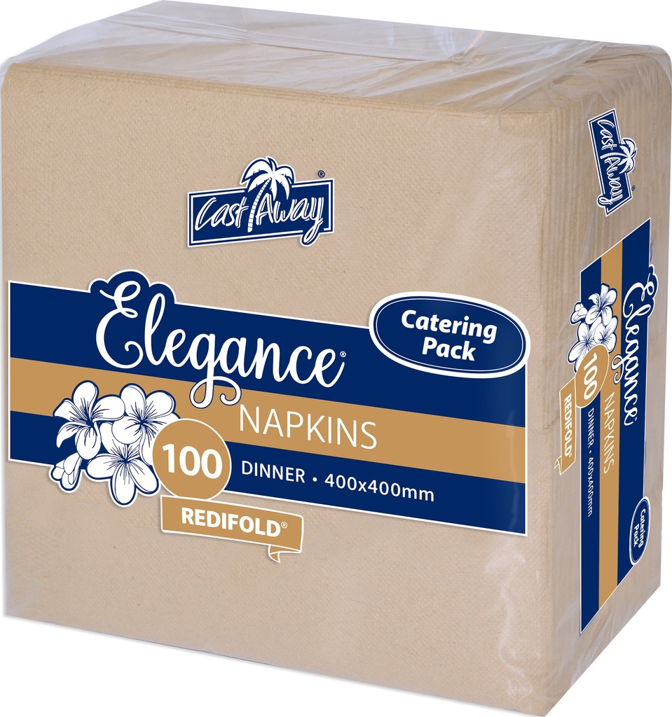 Napkin Dinner GT Fold Whisper - Brown