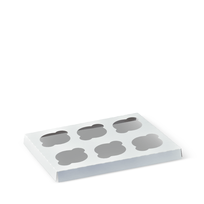 Cupcake Box Insert 6 slot