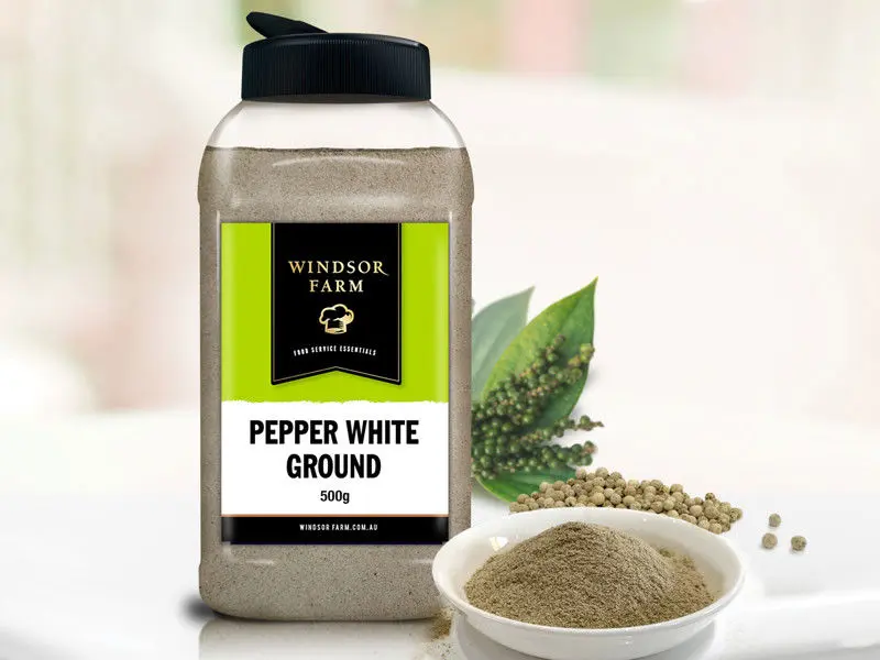 Pepper White Ground Jar 500g