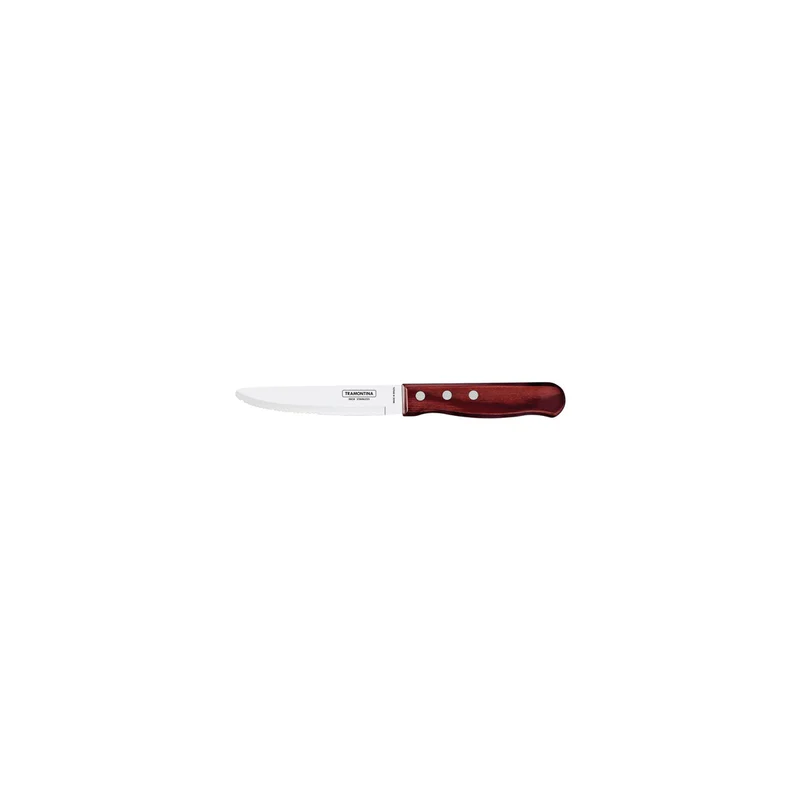 Tramontina Steak Knife 5" Serrated Wide -12 Pack