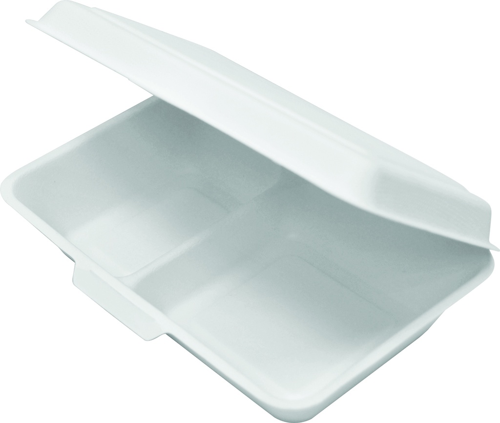 Sugarcane Eco 2 Compartment Clam