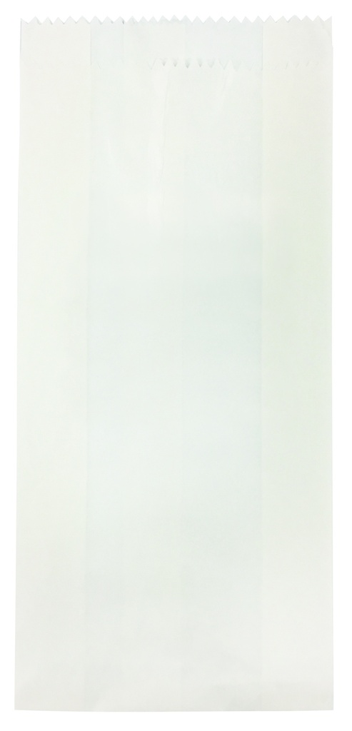 No. 2 White Satchel Paper Bag