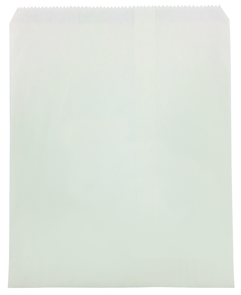 No. 3 White Flat Paper Bag