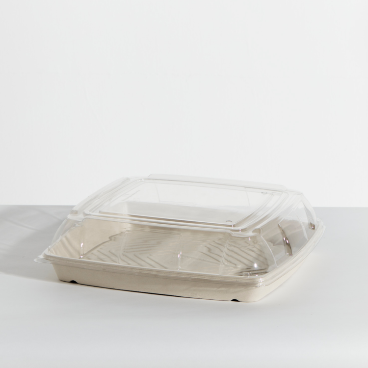Sugarcane Medium Platter Lid