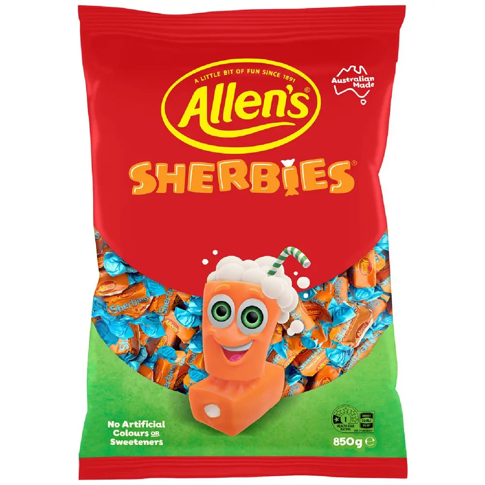 Allen's Sherbies 850g
