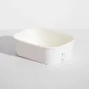 PaperWay Rectangle White Container 650mL 