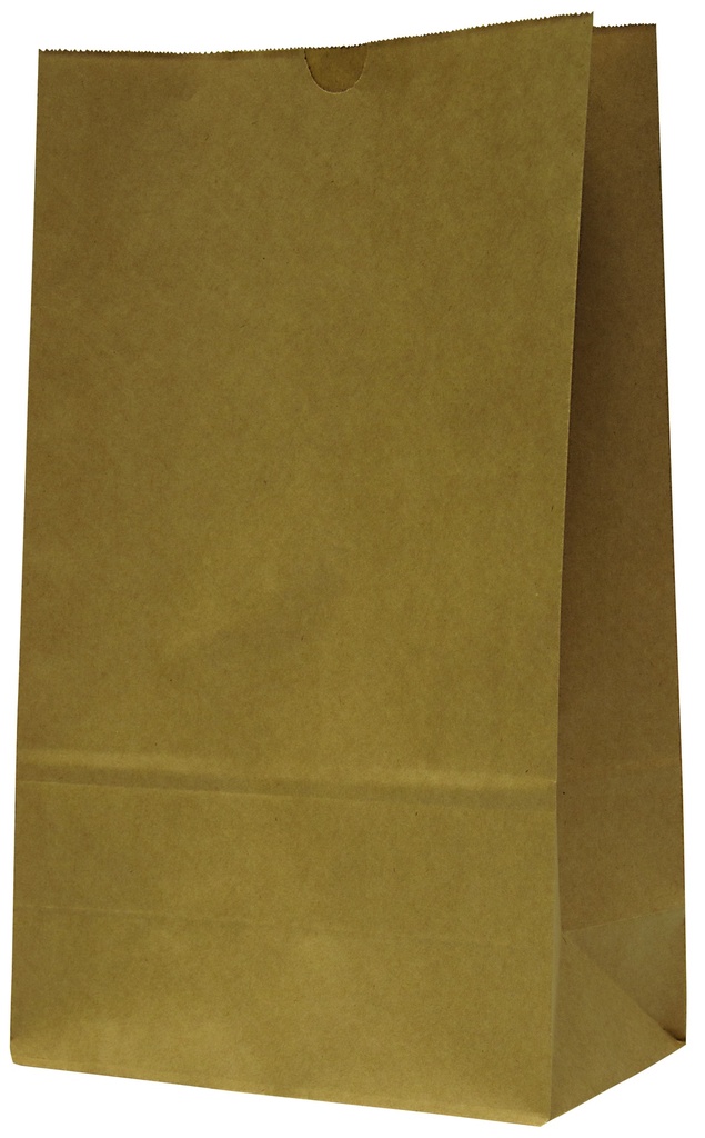 No. 8 Brown SOS Paper Bag 