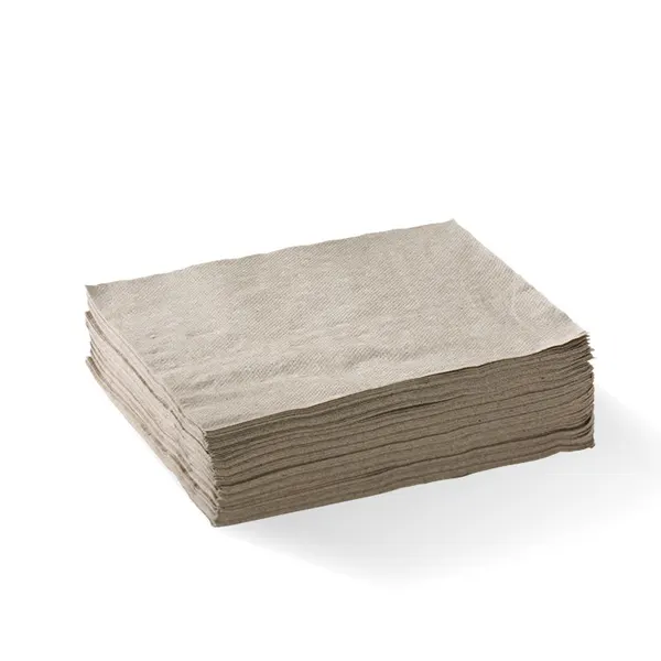 BioPak Lunch Napkin 2 Ply - Natural