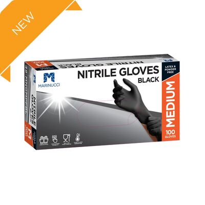 Glove Nitrile Black Small