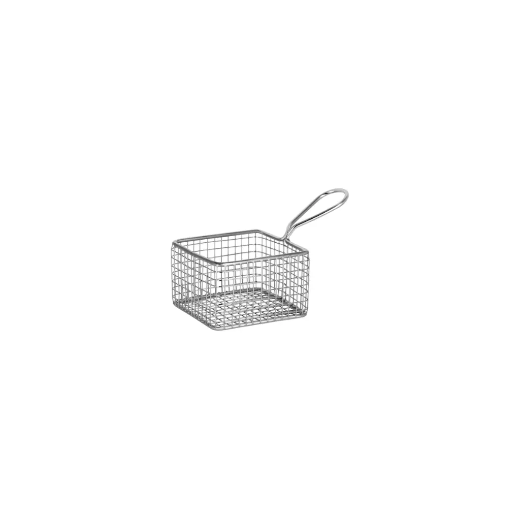 Chip Basket with Handle Small Stainless Steel 