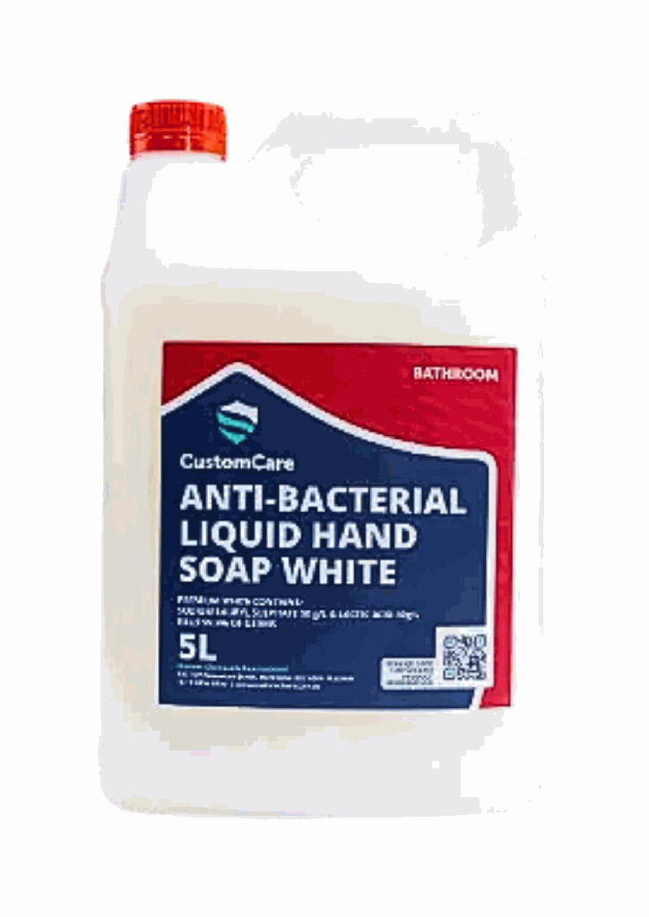 White Hand Wash Liquid Anti-Bacterial 5L 