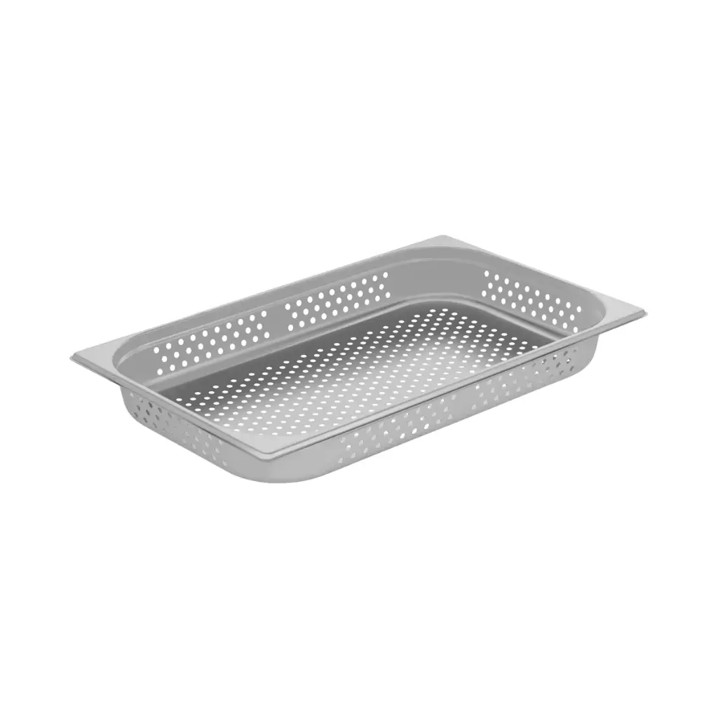 Anti-Jam Steam Pan Perforated 1/1 - 100mm 