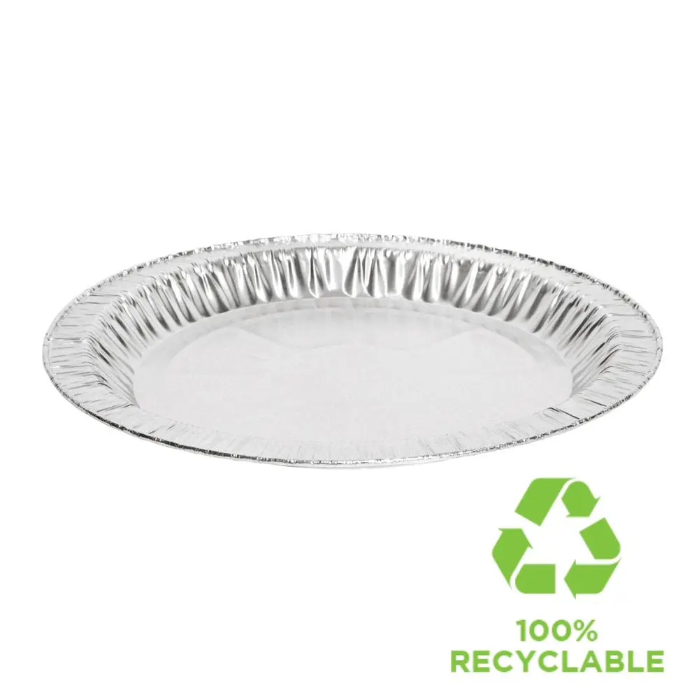 300mL Shallow Round Foil Family Pie Case