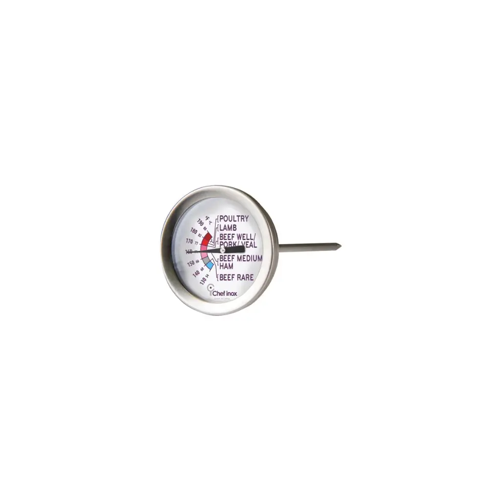 Meat Thermometer 100mm 18/10 50mm Dial  