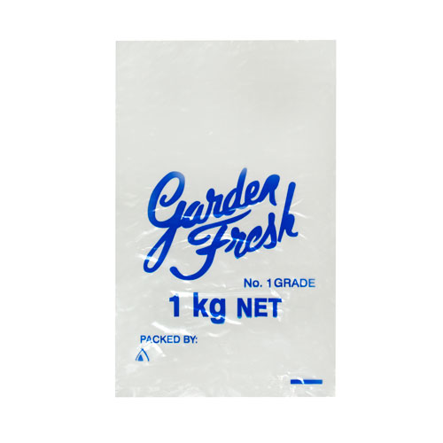 2KG Vented Printed Garden Fresh Potato Bag 