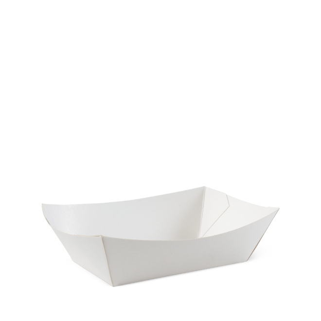 White Food Tray #5 Extra Large