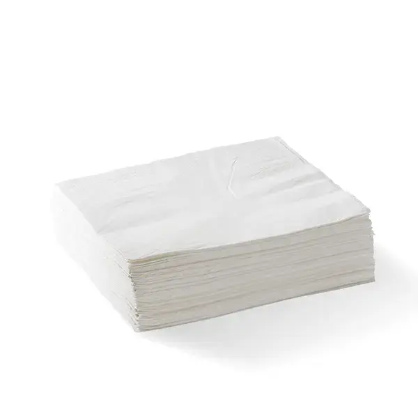 Bio Napkin Lunch 1/4 Fold 2 Ply White