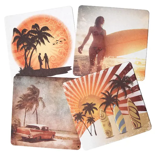 Drink Coaster - Beach Print