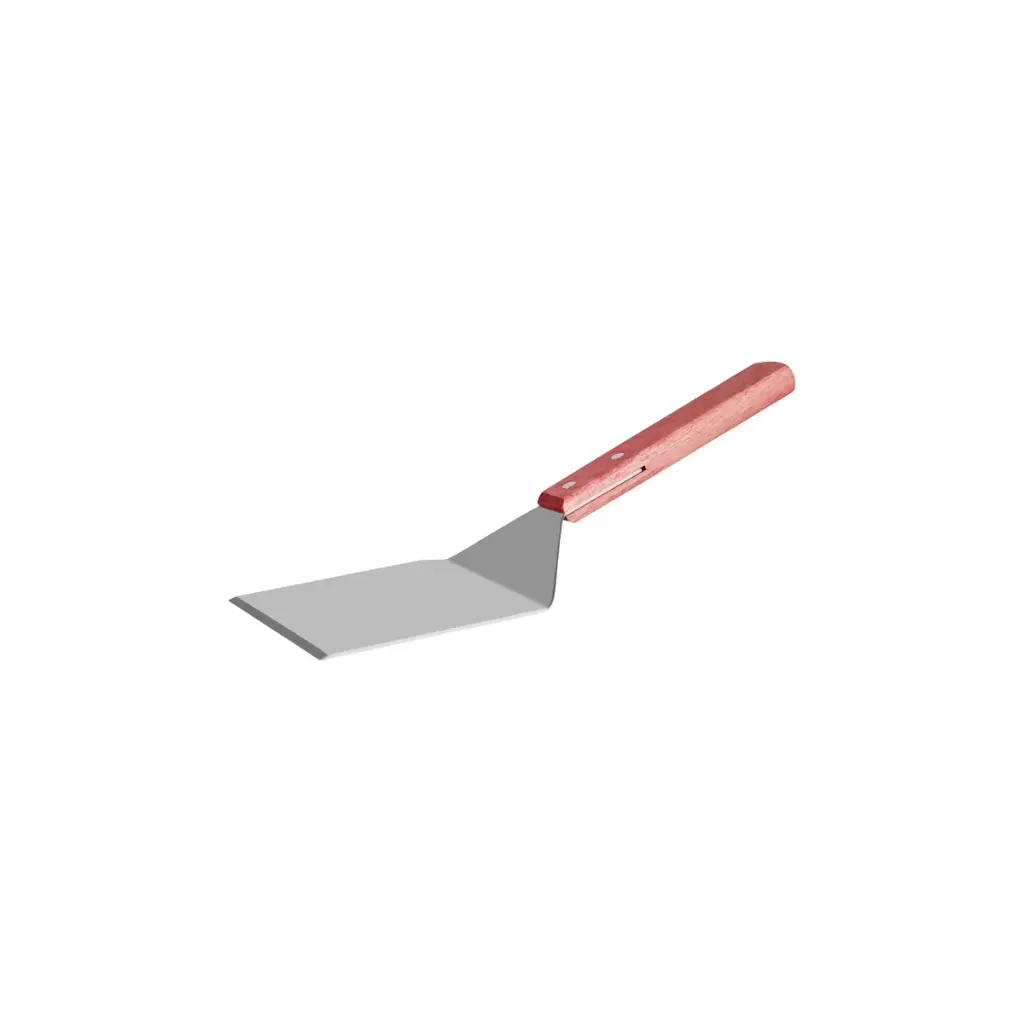 Grill / Burger Turner Large 18/0 - Wood Handle