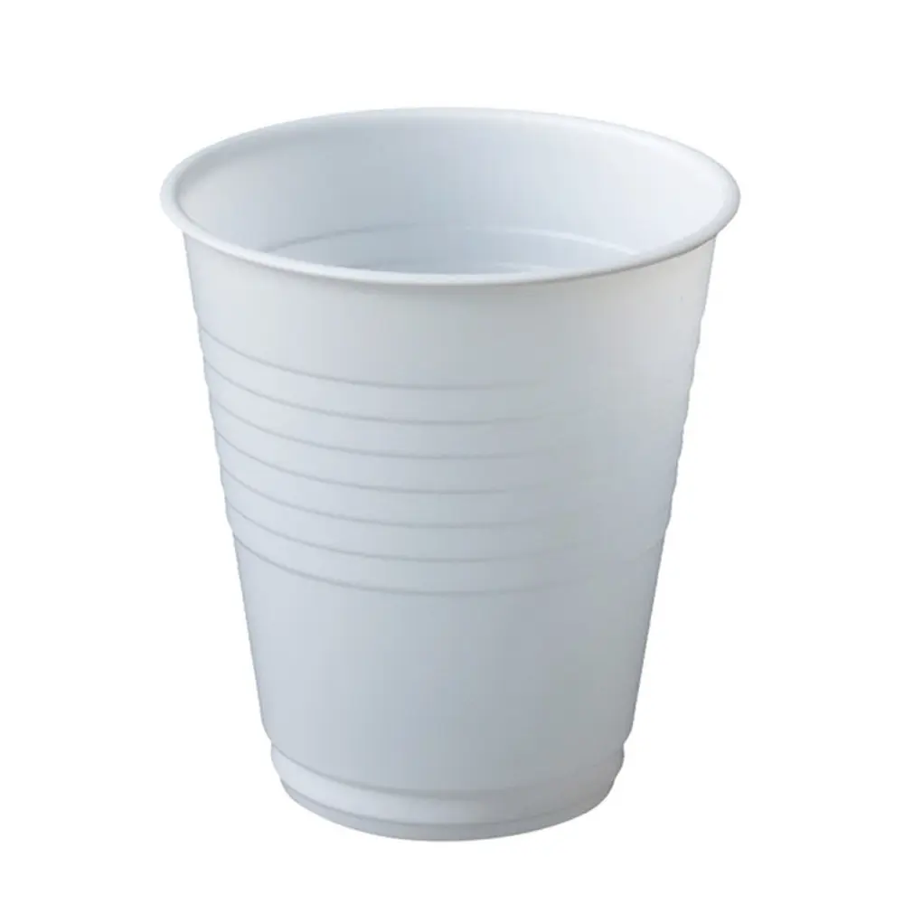 6oz Plastic Cups - White