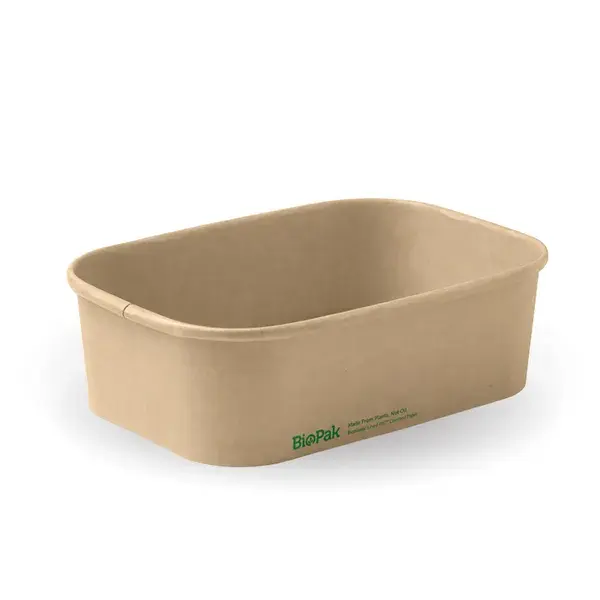 Kraft BioBoard Takeaway Container 650mL