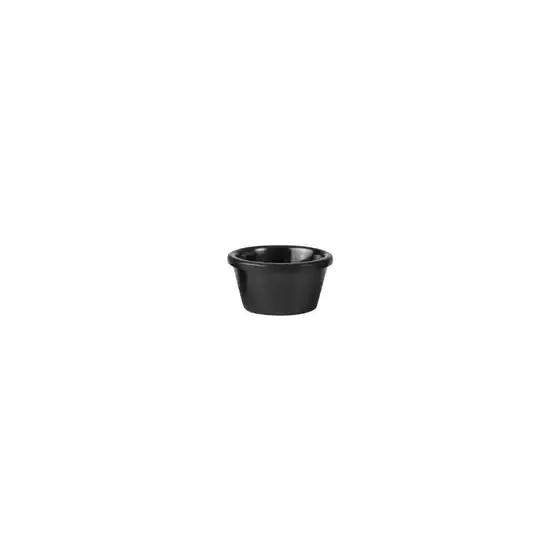 Black Ryner Ramekin 60ml Capacity, 73mm Diameter