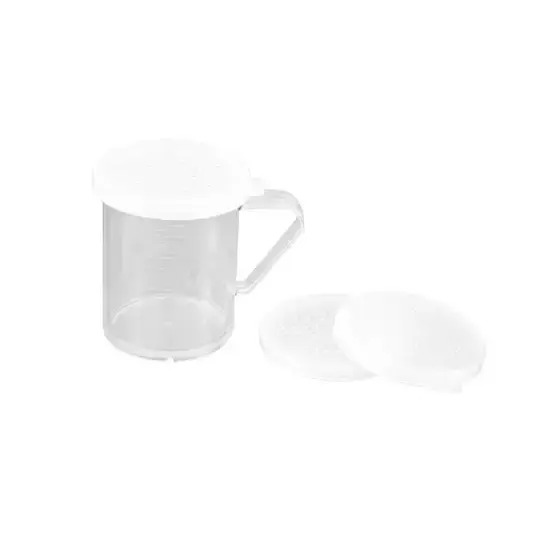 Dredge Shaker with Handle & 3 Tops