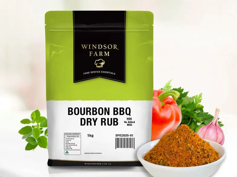 Bourbon BBQ Dry Rub NDG & No Added MSG 1kg