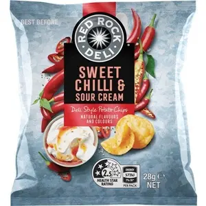 Red Rock Sour Cream & Sweet Chilli 28g