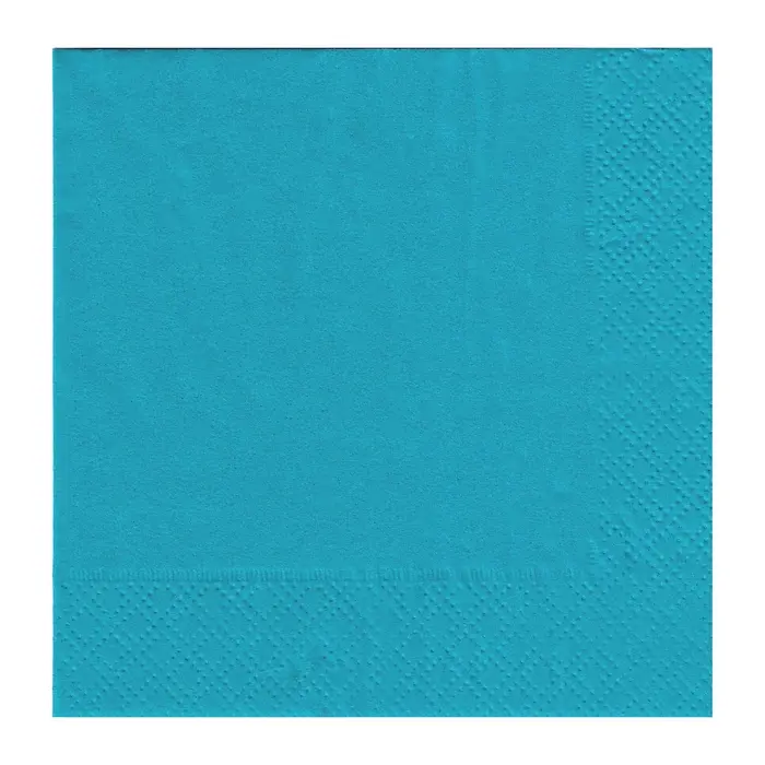 Napkin Cocktail 2 Ply - Azure Blue