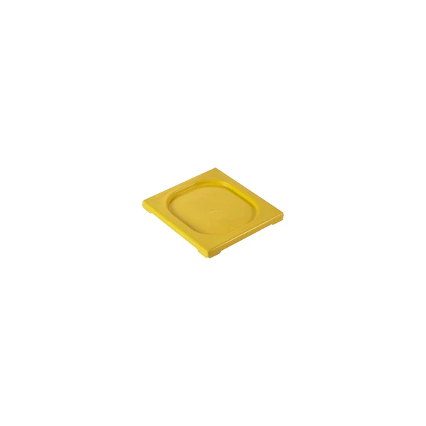 Chef Inox Poly Prop Yellow Lid for 1/6 Container