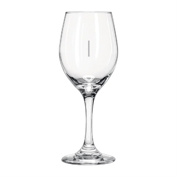 Wine Glass 325ml with Horizontal Double Pour Line