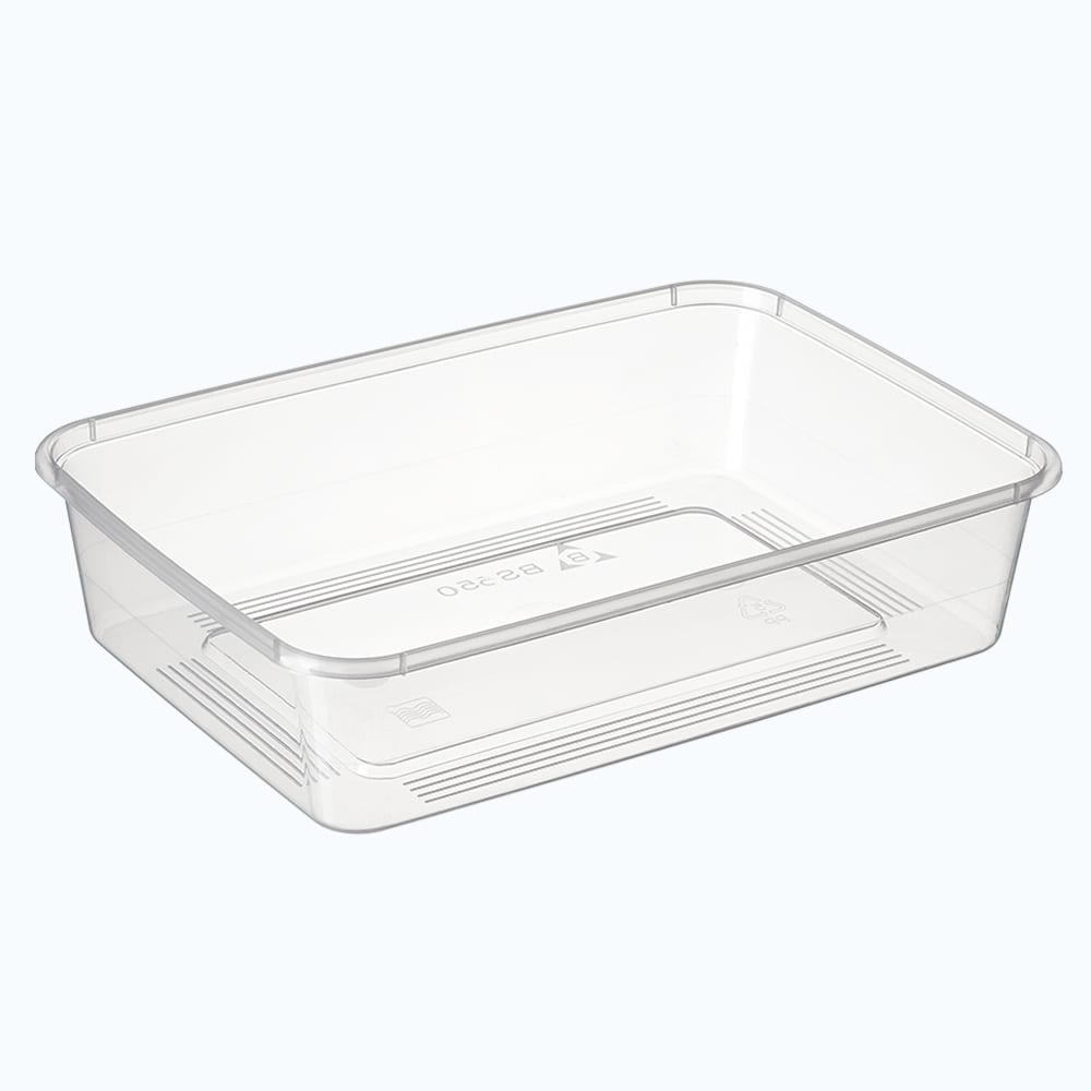 Bonson Takeaway Container Freezer Grade Rectangle 650ml 
