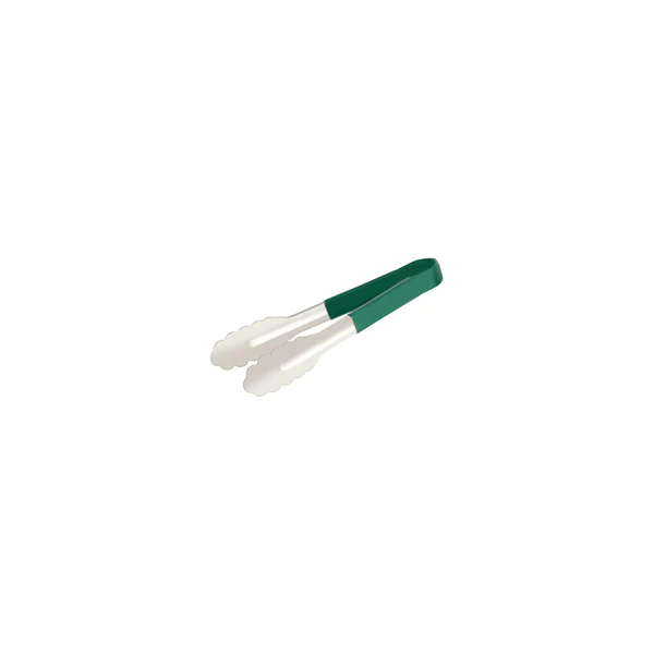 Kitchen Tongs Green PVC 230mm 