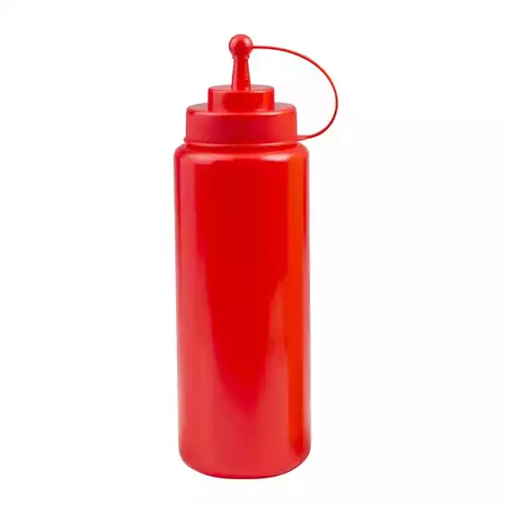 Sauce Squeeze Bottle 1L Red
