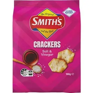 Smith Salt & Vinegar Cracker 160g