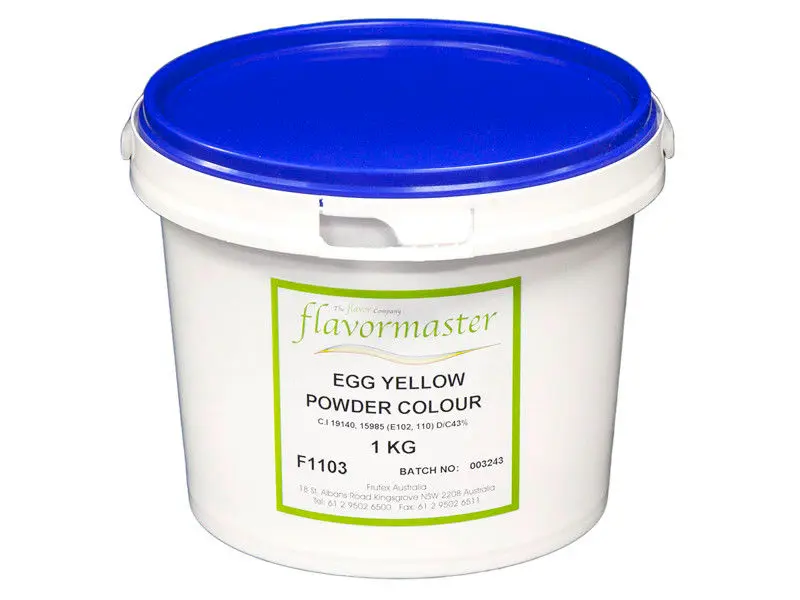 Egg Yellow Coloured Powder 1L