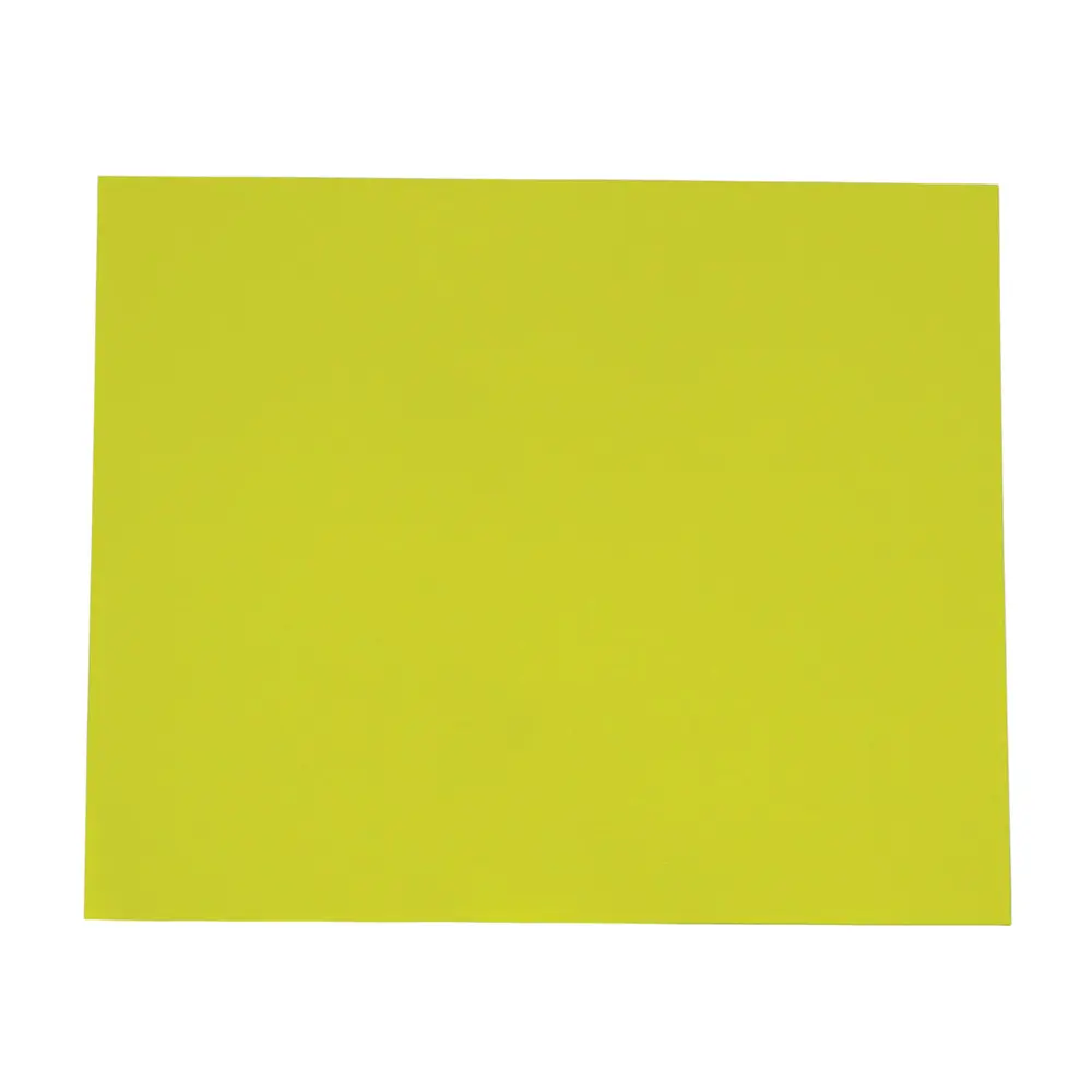 Small Fluro Yellow Label