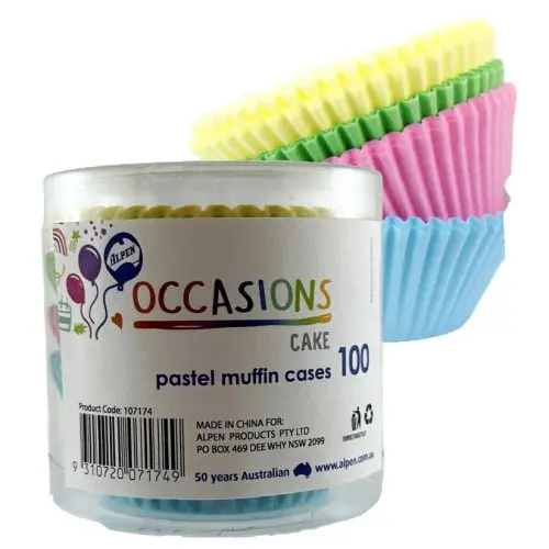 Muffin Case Pastel