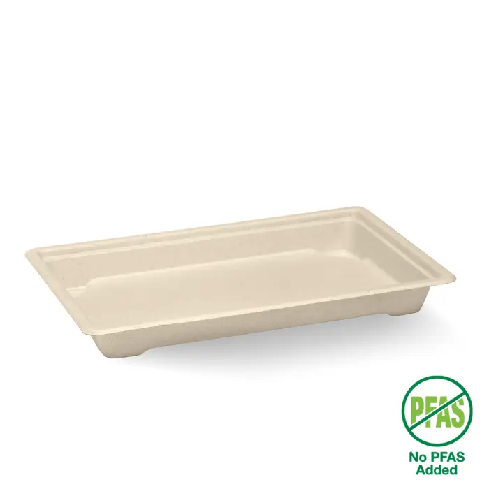 Large Plant Fibre Sushi Tray