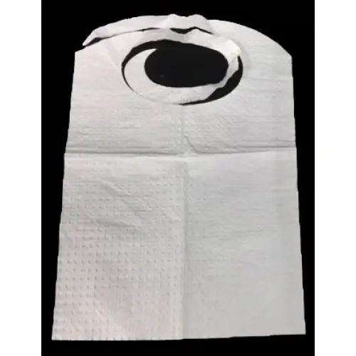 Restaurant Bib White with Poly Backing 310x500mm