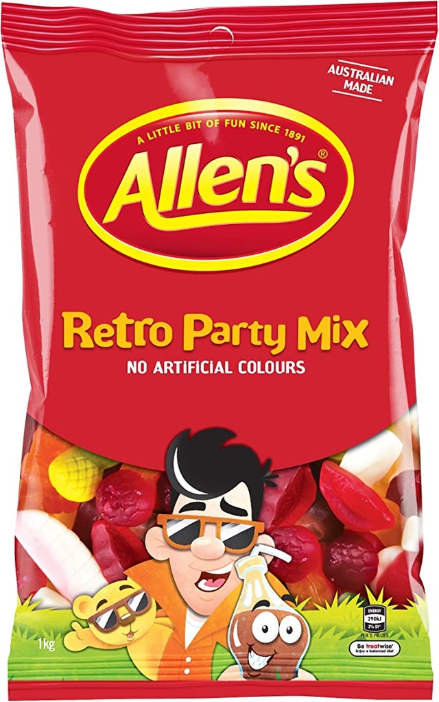 Allen's Retro Party Mix 1kg