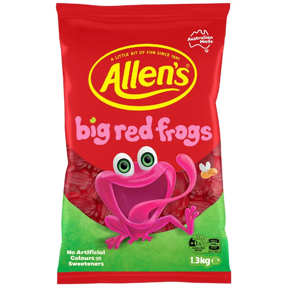 Allen's Big Red Frogs 1.3kg