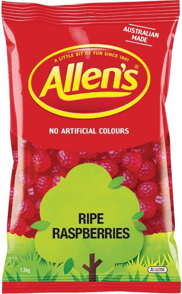 Allen's Ripe Raspberries 1.3kg